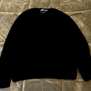 Ralph Lauren 100% Cotton black sweater